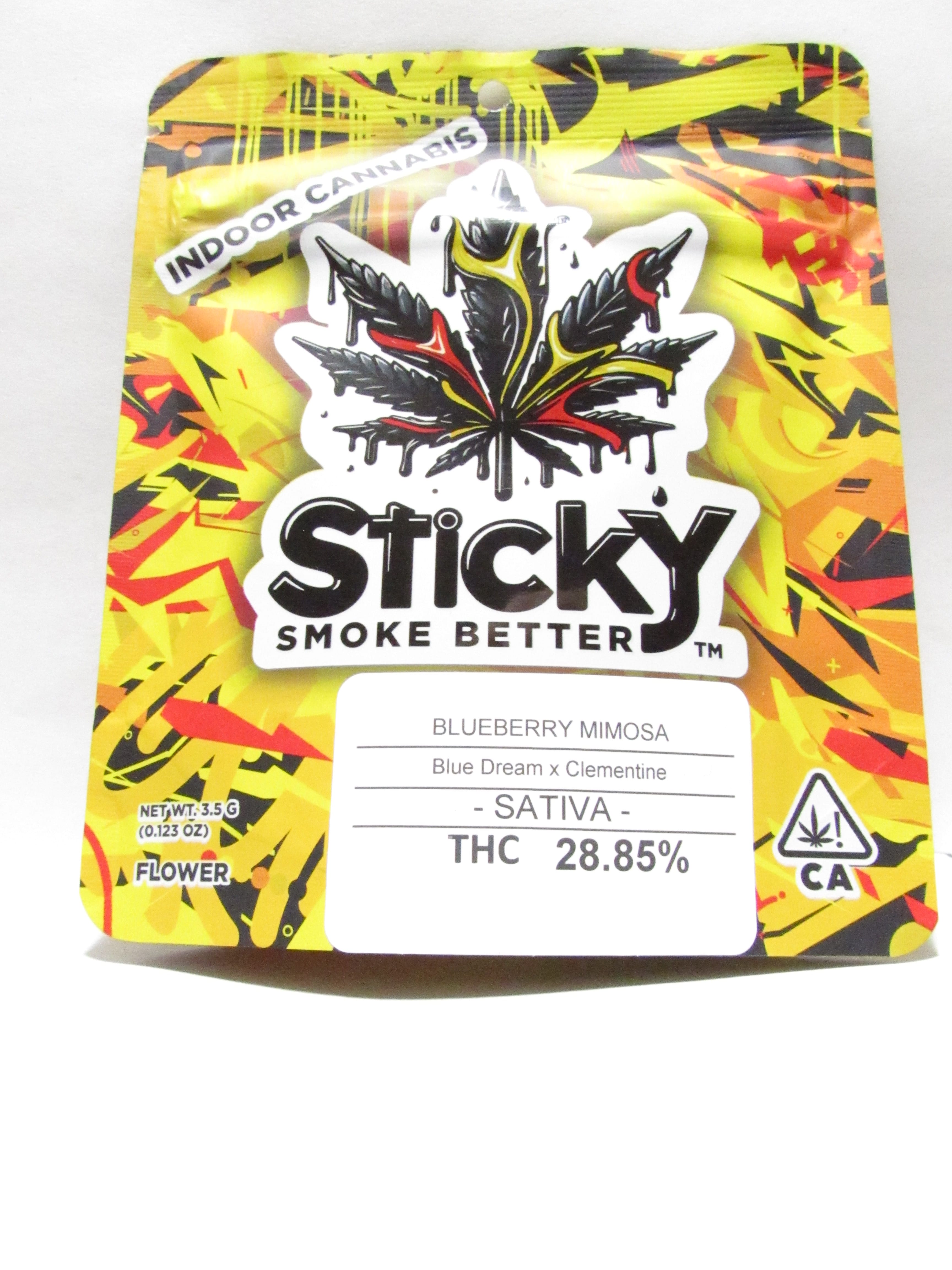 Sticky: Blueberry Mimosa