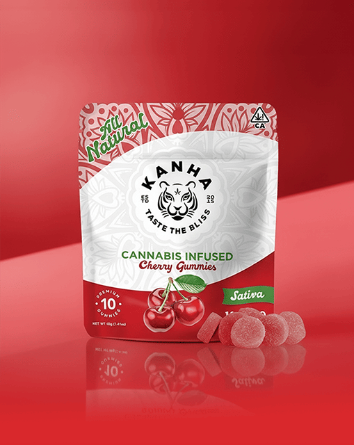 KANHA | Cherry | Sativa | 100mg THC | 10-pack