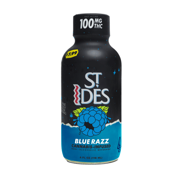 St. Ides — Shot - Blue Raz