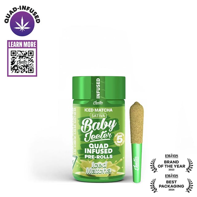 Baby Jeeter | Quad-Infused - Iced Matcha