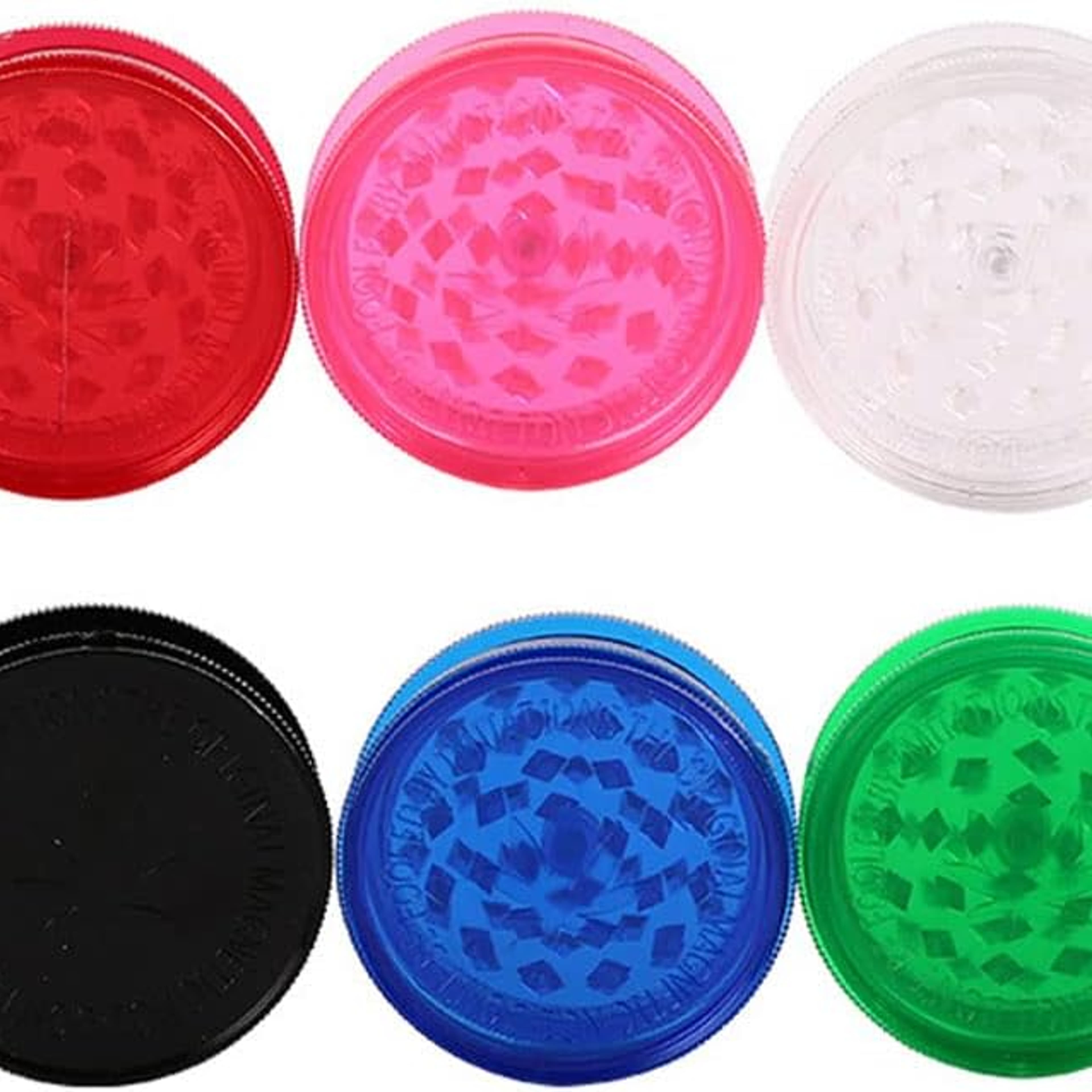 Mini Plastic Grinder w/Magnet - - $2.99 - Accessories