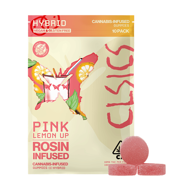 Pink Lemon Up | 100mg Rosin Infused Gummies