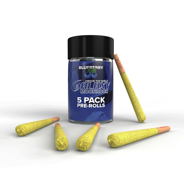 Blueberry | .7g x 5 Moonrock Pre-Roll Pack