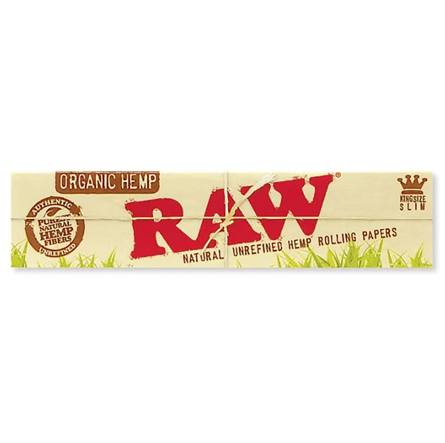 Raw - Organic Hemp Papers Kingsize Slim - 32 Sheets