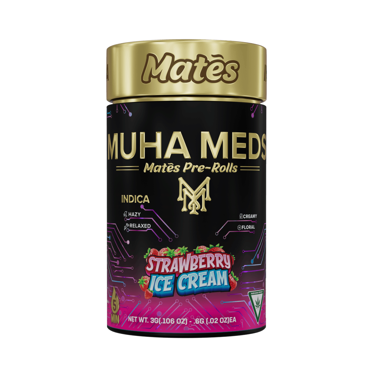 Muha Meds: Strawberry & Cream