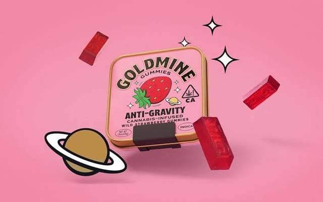 Goldmine Gummies: Anti Gravity Wild Strawberry