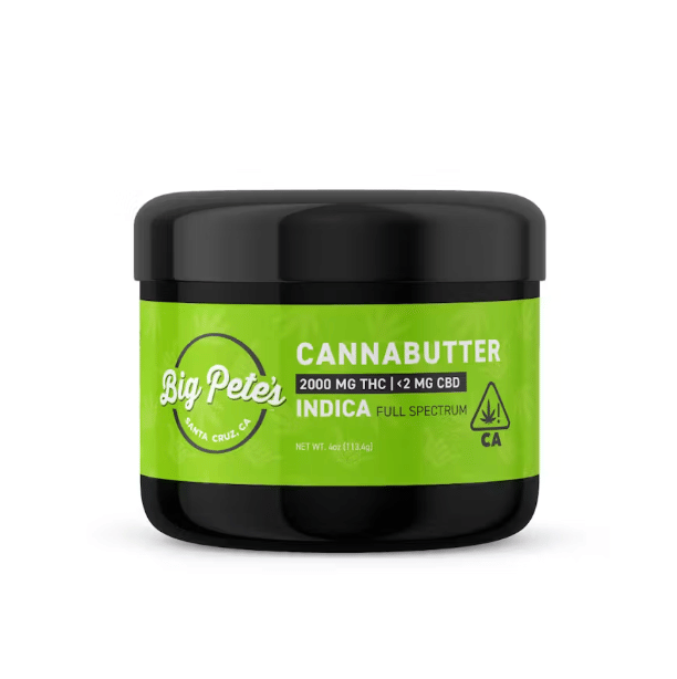 Big Pete's: Indica Cannabutter 2000mg