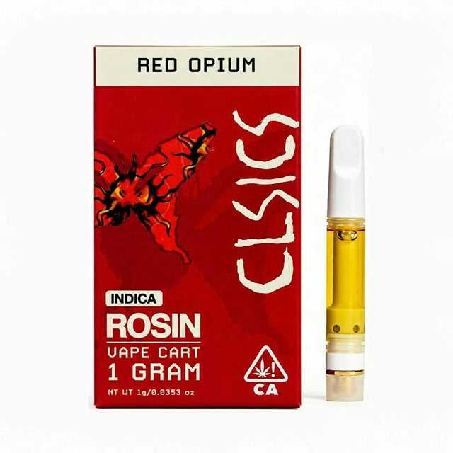 Red Opium | Live Rosin Cartridge | 1g