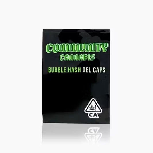BUBBLE HASH GEL CAPSULES (30 count) 370mg