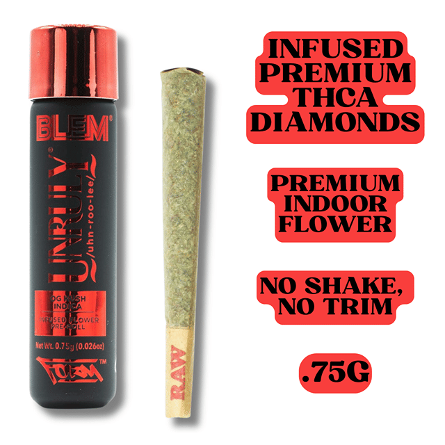 Unruly OG Diamond Infused .75g Preroll