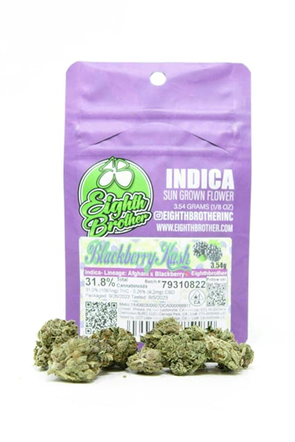 Blackberry Kush (3.54g - 1/8 oz)