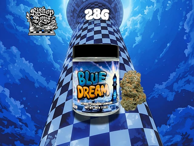 Bishop Boyz Blue Dream 28 Grams Big Nugs