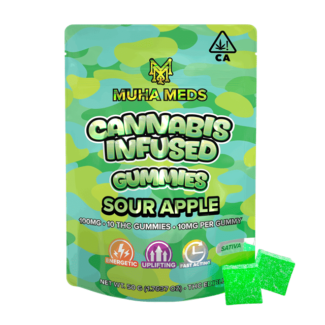 Sour Apple | 100mg Gummies