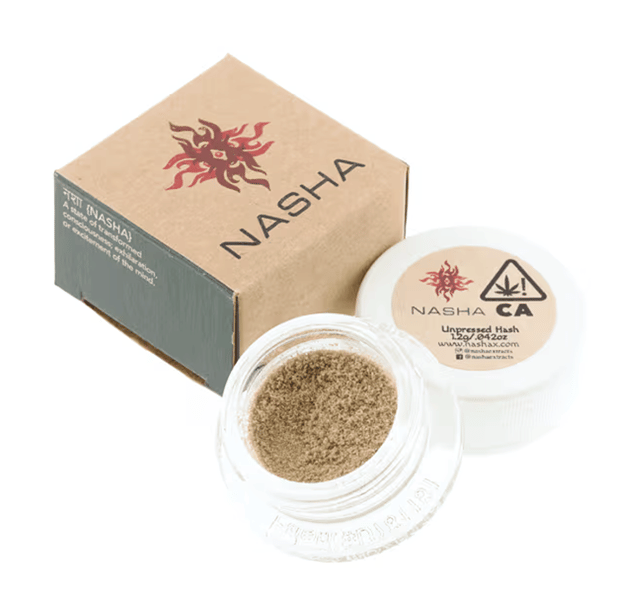 Nasha: Moroccan Peaches - 1.2g Green Unpressed Hash