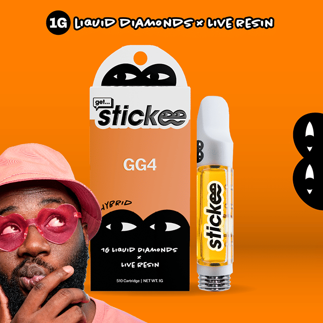 Live Resin x Liquid Diamond Cartridge 1g - GG4