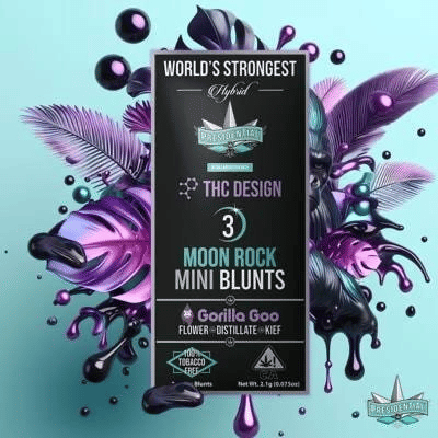 Presidential: Gorilla Goo - Moon Rock Mini Blunt 3