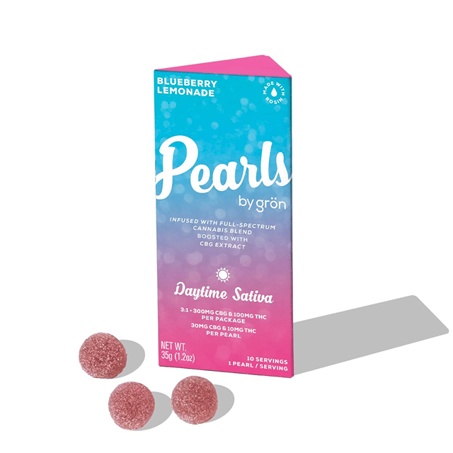 Blueberry Lemonade CBG 3:1 Gummie Pearls