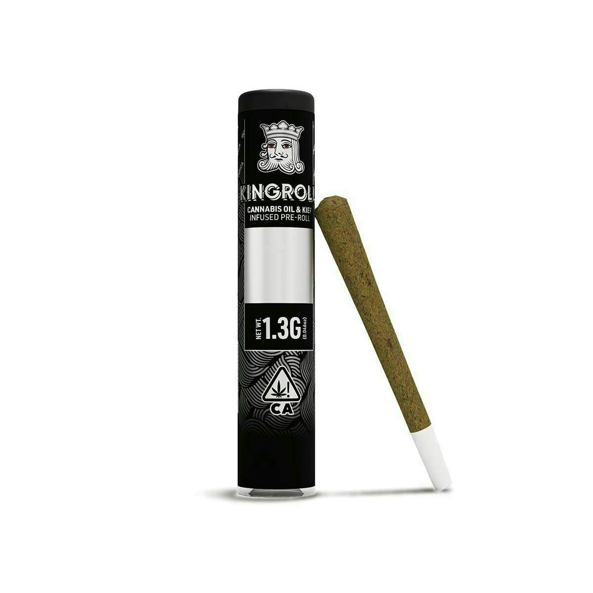 KINGROLL: Blueberry X Fire OG - Kief Coated