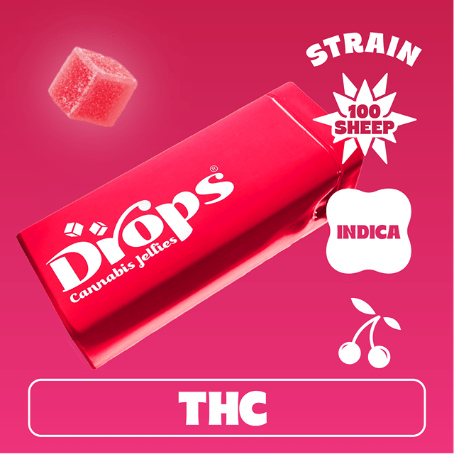 DREAMY CHERRY LIVE ROSIN GUMMIES | INDICA | DROPS