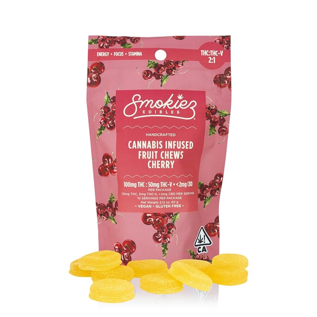 Cherry 2:1 THC-V | 100mg Fruit Chews