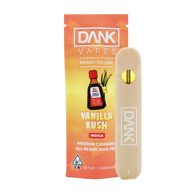 VANILLA KUSH - 1G ALL-IN-ONE DISPOSABLE VAPE PEN