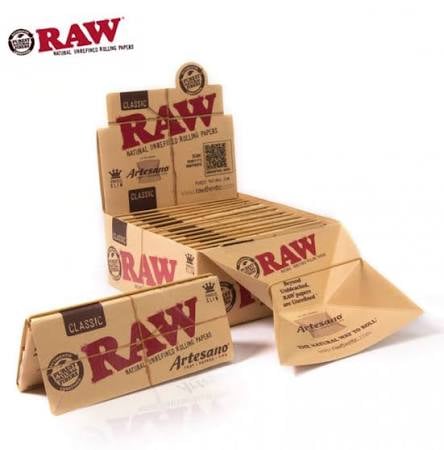 RAW Artesano Tray Rolling Papers & Tips