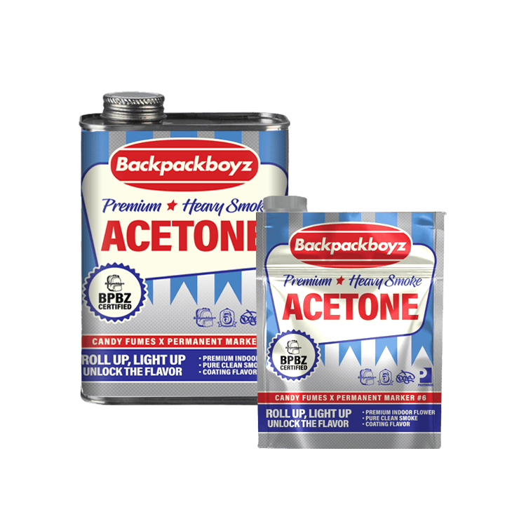BACKPACKBOYZ: Acetone