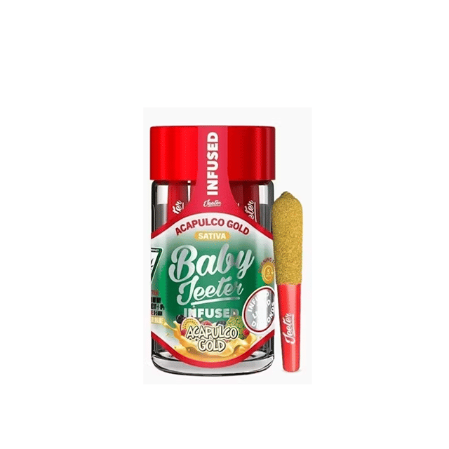 Quad Infused Baby Jeeter - Acapulco Gold (5-pack)