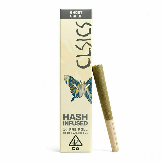Ghost Vapor 1g Hash Infused