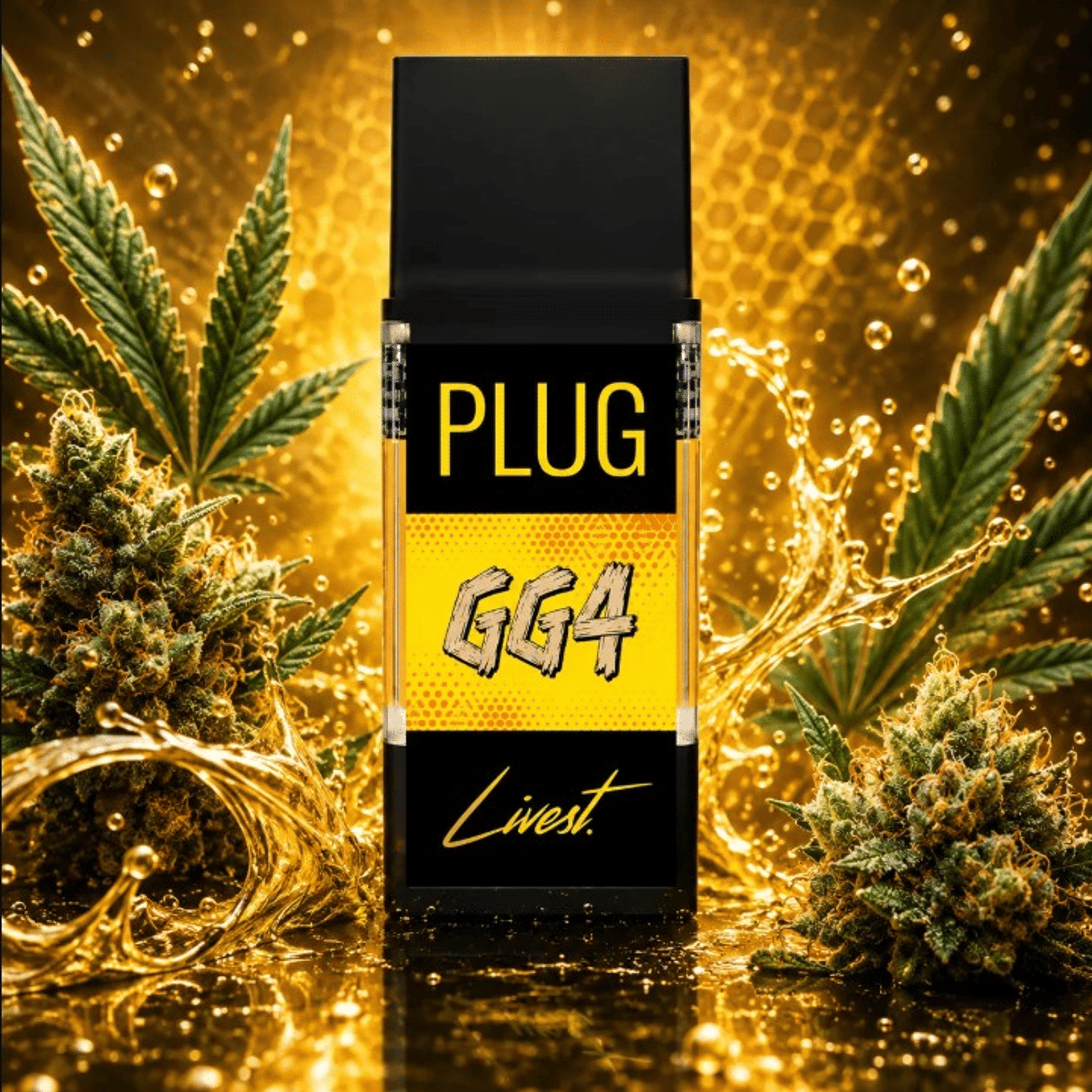 PLUGplay LIVEST - GG4 - PLUG - 1g - PLUGplay - GG4 - Resin Pod - 1g - $37.99 - PLUGplay Pods