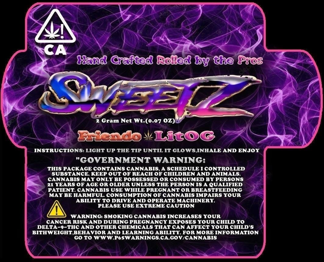 FRIENDO: Sweetz Lit OG