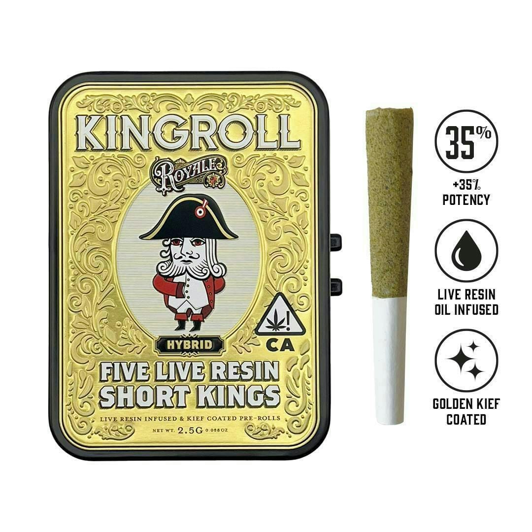 KINGROLL: Original Glue - - Kief Coated