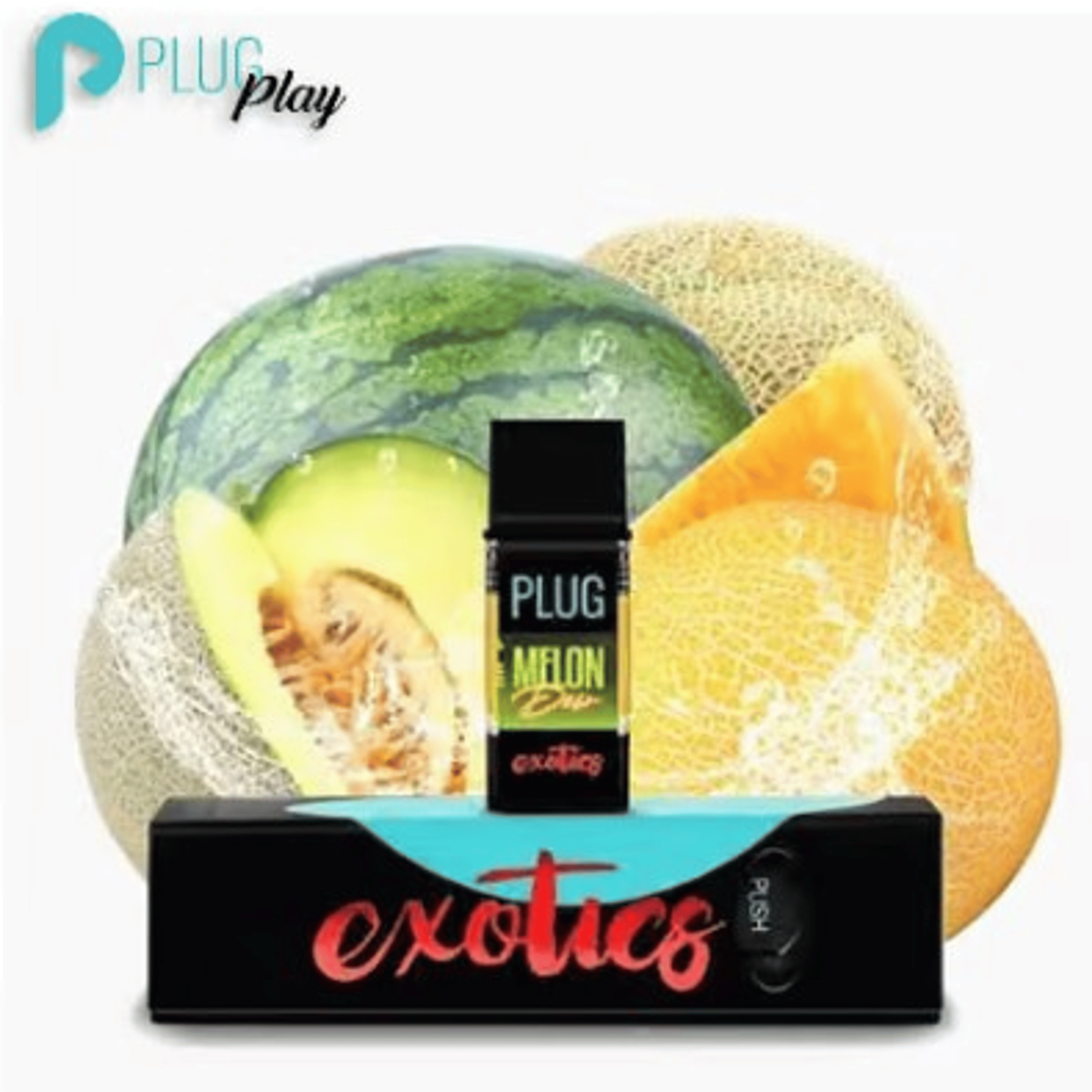 PLUGplay EXOTICS - Melon Dew PLUG - 1g - PLUGplay - MD - Exotics Pod - 1g - $27.99 - PLUGplay Pods