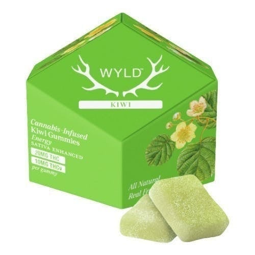 Kiwi 2:1 THCv + Sativa Enhanced Gummies | 200:100mg