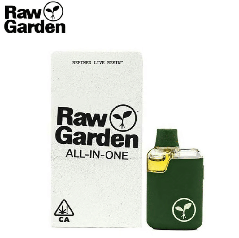 Raw Garden AIO - Lemon Chem - Live Resin All-In-One Vape - 1g at Gemme Verdi San Francisco