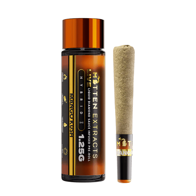 Live Sauce Infused Pre Roll 1.25g - Mango Kush