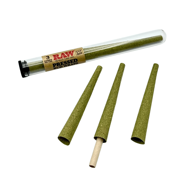 Pressed Bud Wraps Cones | 3 Pack