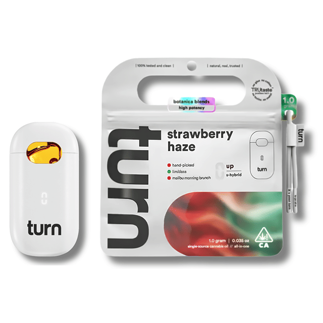 Strawberry Haze 'Turn Up' AIO *MEDICINAL USE ONLY* 2g
