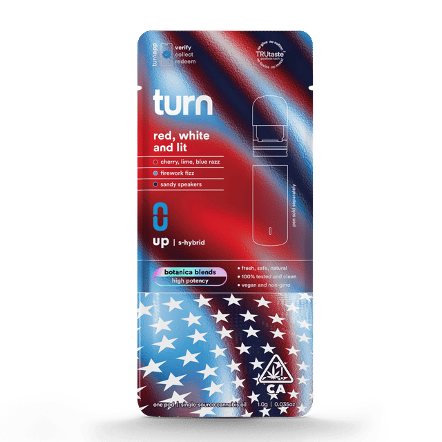 Red, White And Lit | 1g Pod