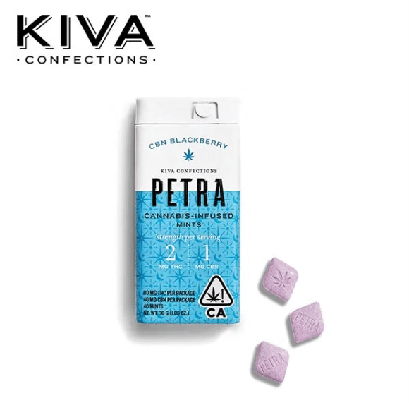 Petra Mints - Petra - Blackberry CBN - Mints - 100mg