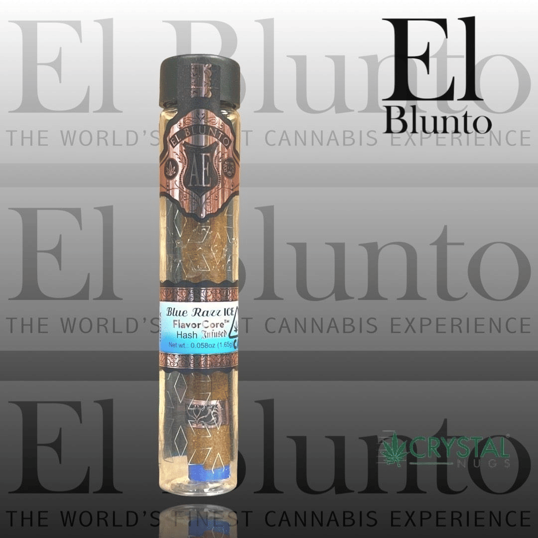 El Blunto by Albert Einstone's: Rose Gold Blue Razz Ice