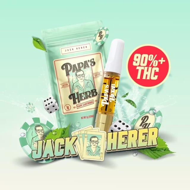 Jack Herer 1g Vape Cartridge