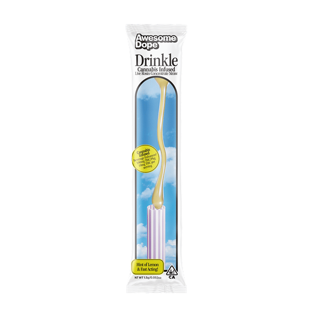 Drinkle - Live Rosin Straw - Indica
