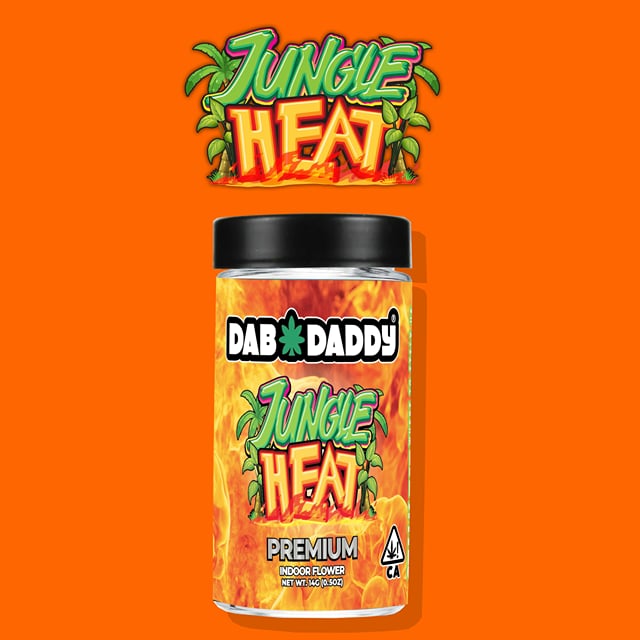 Jungle Heat Flower Dab Daddy® 14g Premium Indoor Flower