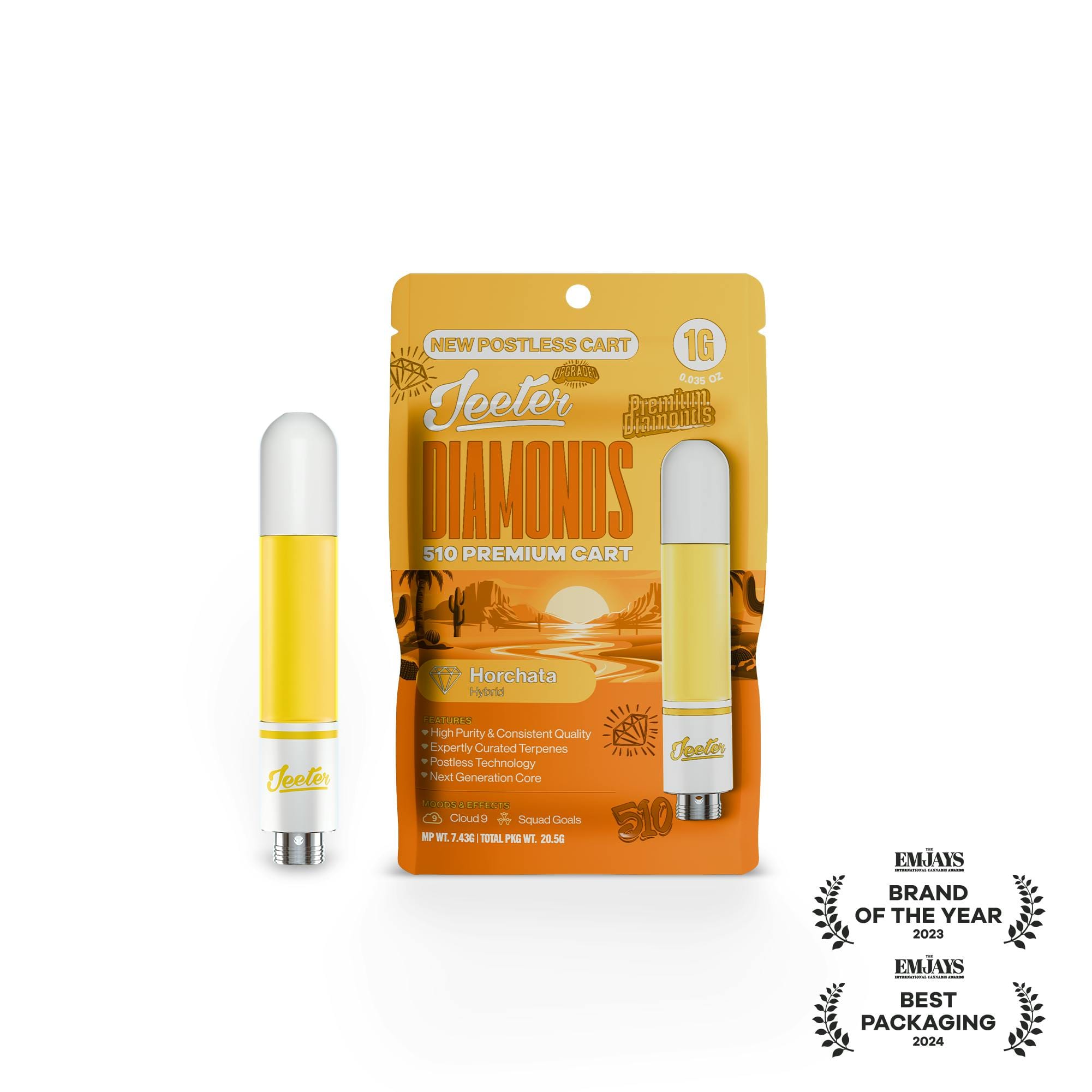 Jeeter: Horchata Liquid Diamonds 1g cart
