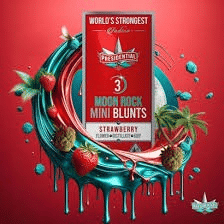 Presidential: Strawberry - Moon Rock Mini Blunt 3