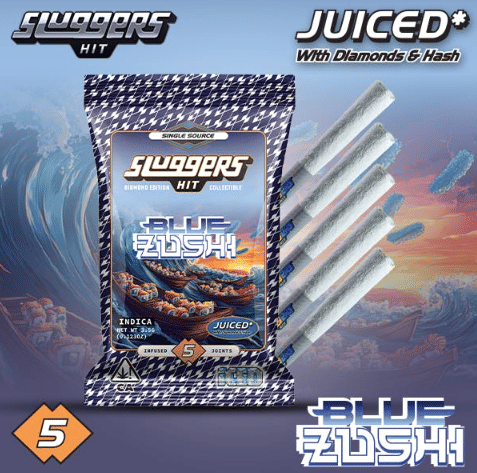Sluggers Hit: Blue Zushi Coated
