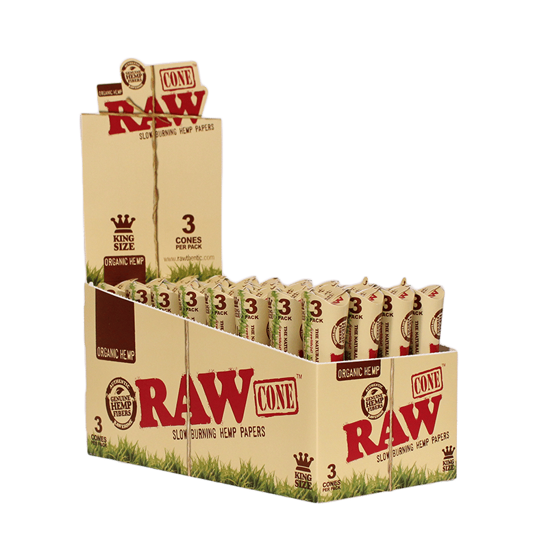 Raw - Organic Pre-Rolled Cones - King Size - Raw -  - $2.49 - Accessories