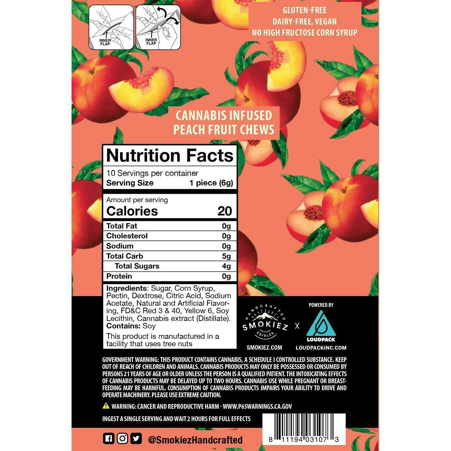 Smokiez: Sweet Peach