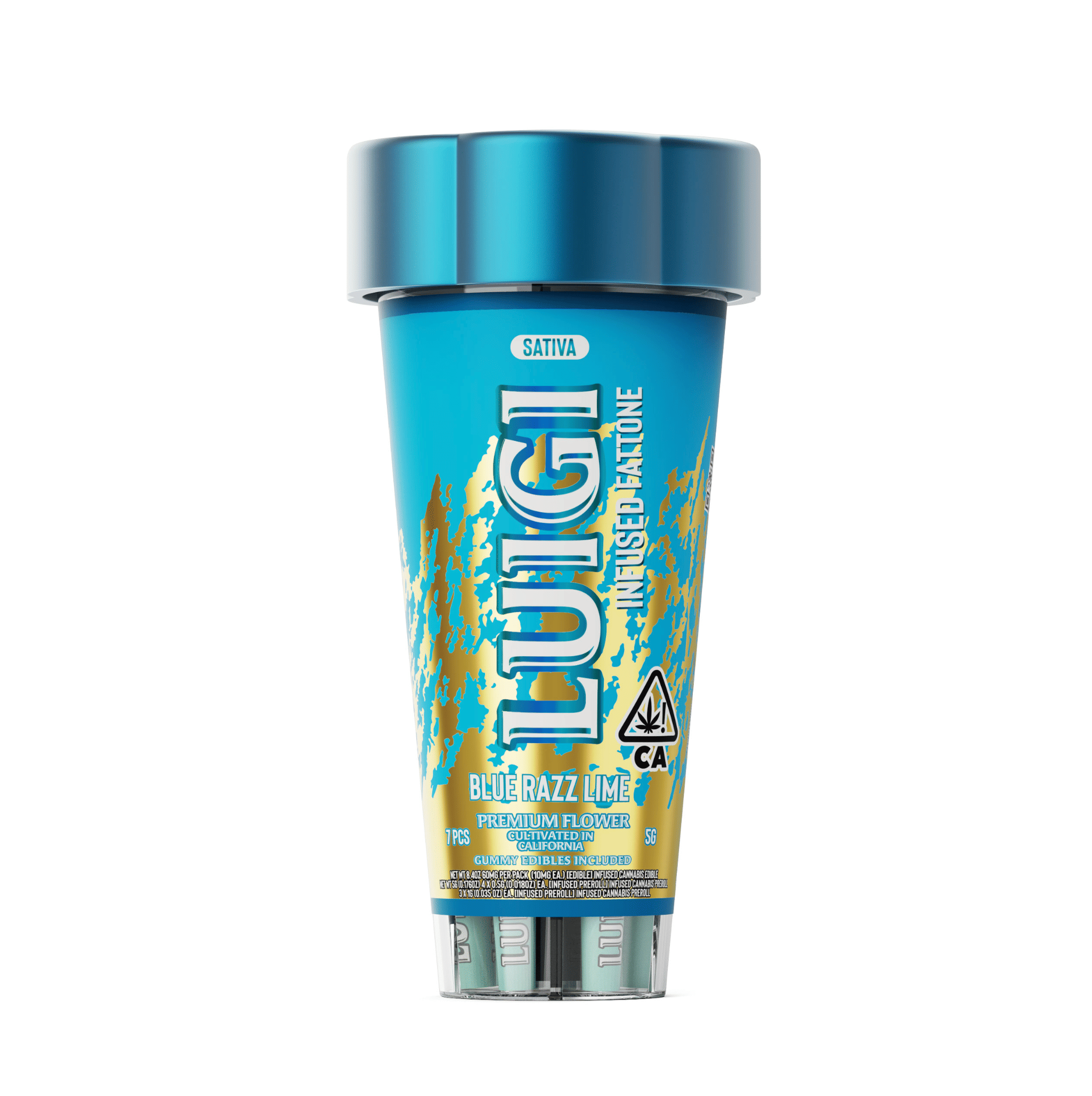 Luigi: Blue Razz Lime